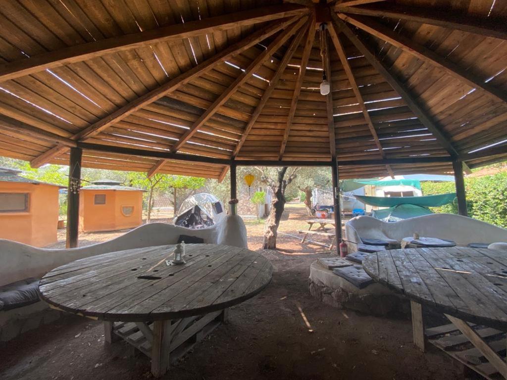 Nisi Glamping Hotel Paralía Rachon Ngoại thất bức ảnh