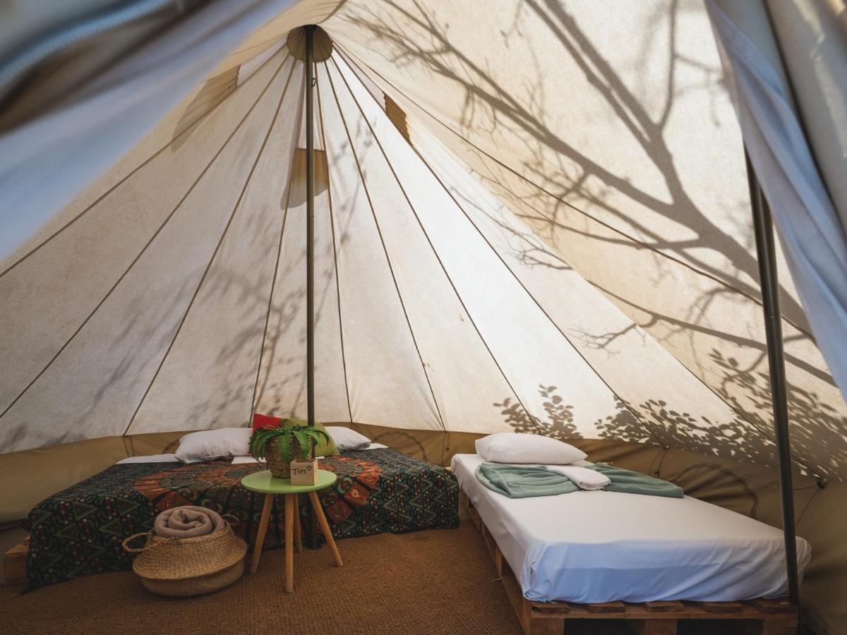 Nisi Glamping Hotel Paralía Rachon Ngoại thất bức ảnh