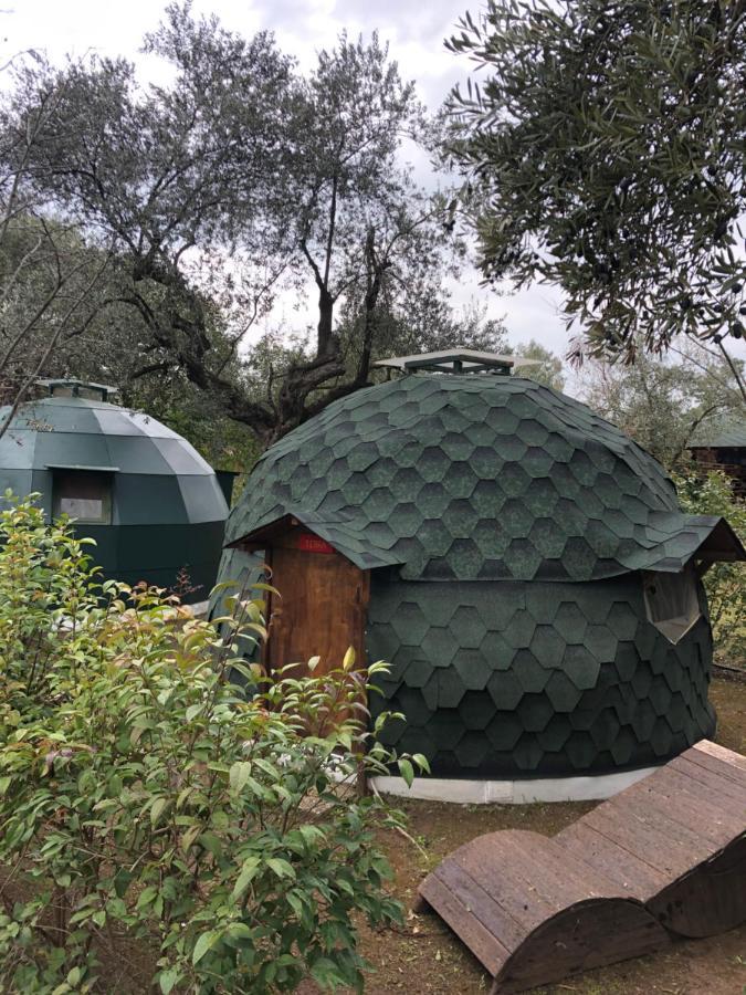 Nisi Glamping Hotel Paralía Rachon Ngoại thất bức ảnh