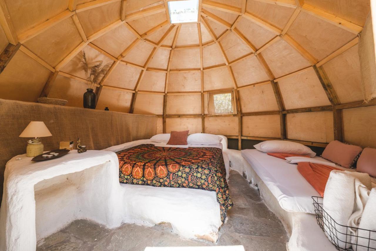 Nisi Glamping Hotel Paralía Rachon Ngoại thất bức ảnh