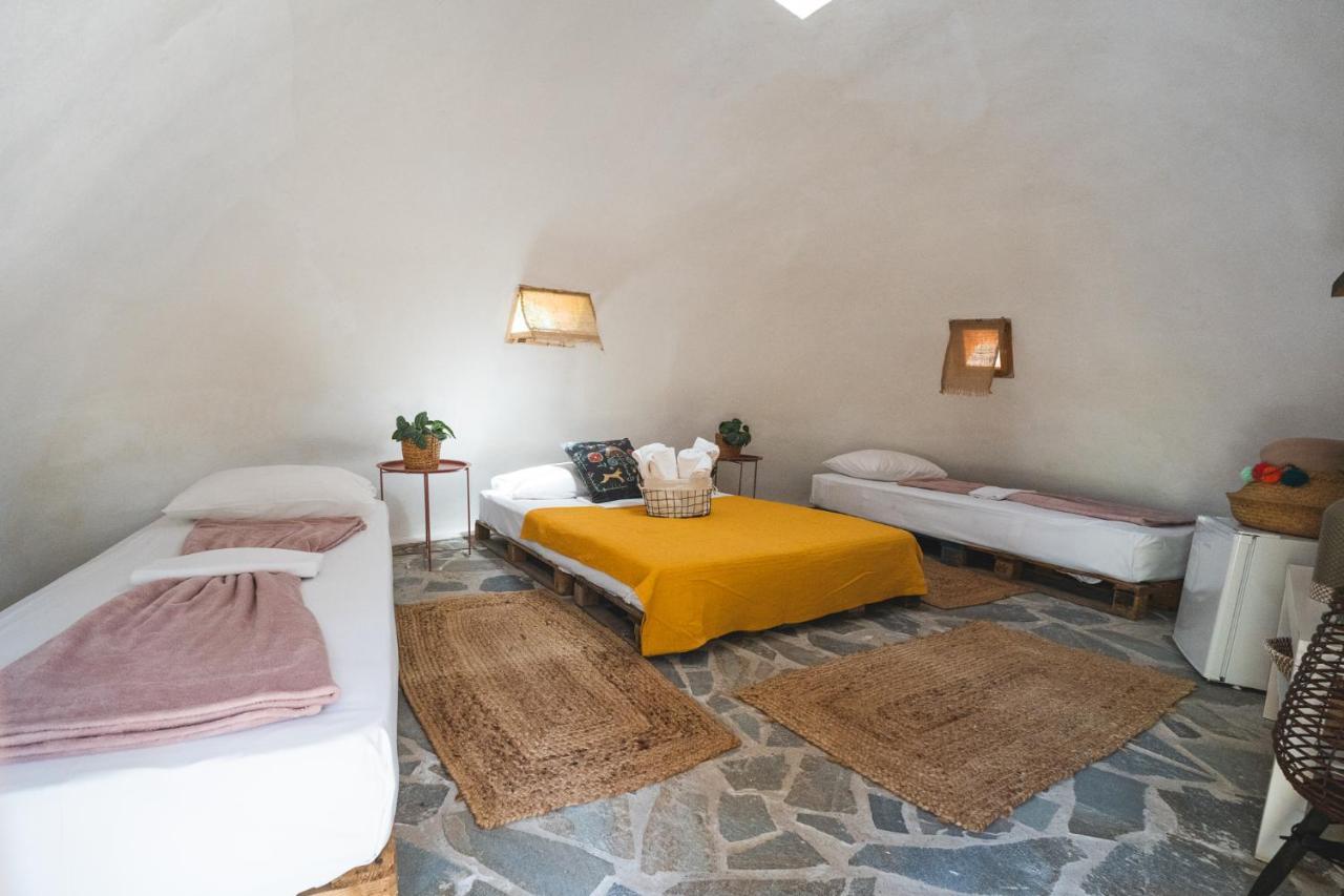 Nisi Glamping Hotel Paralía Rachon Ngoại thất bức ảnh