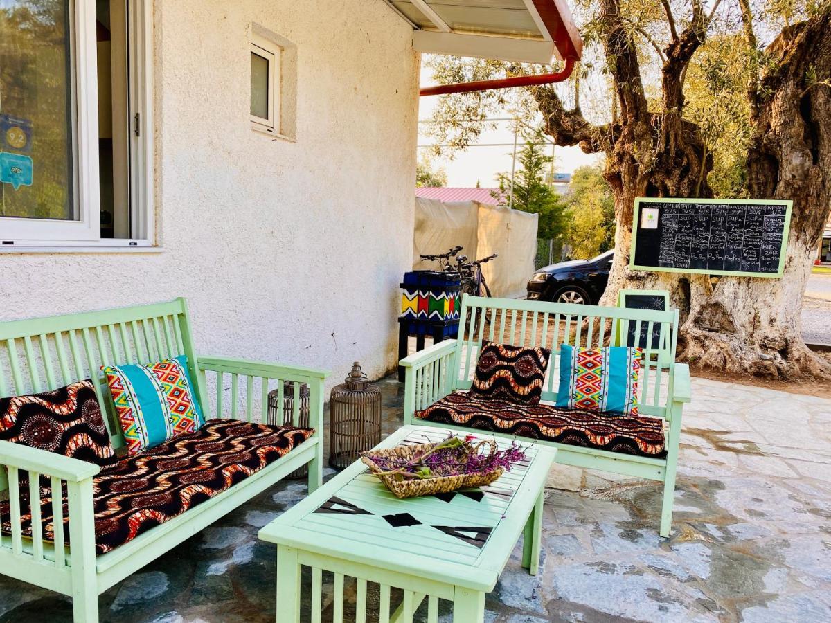 Nisi Glamping Hotel Paralía Rachon Ngoại thất bức ảnh