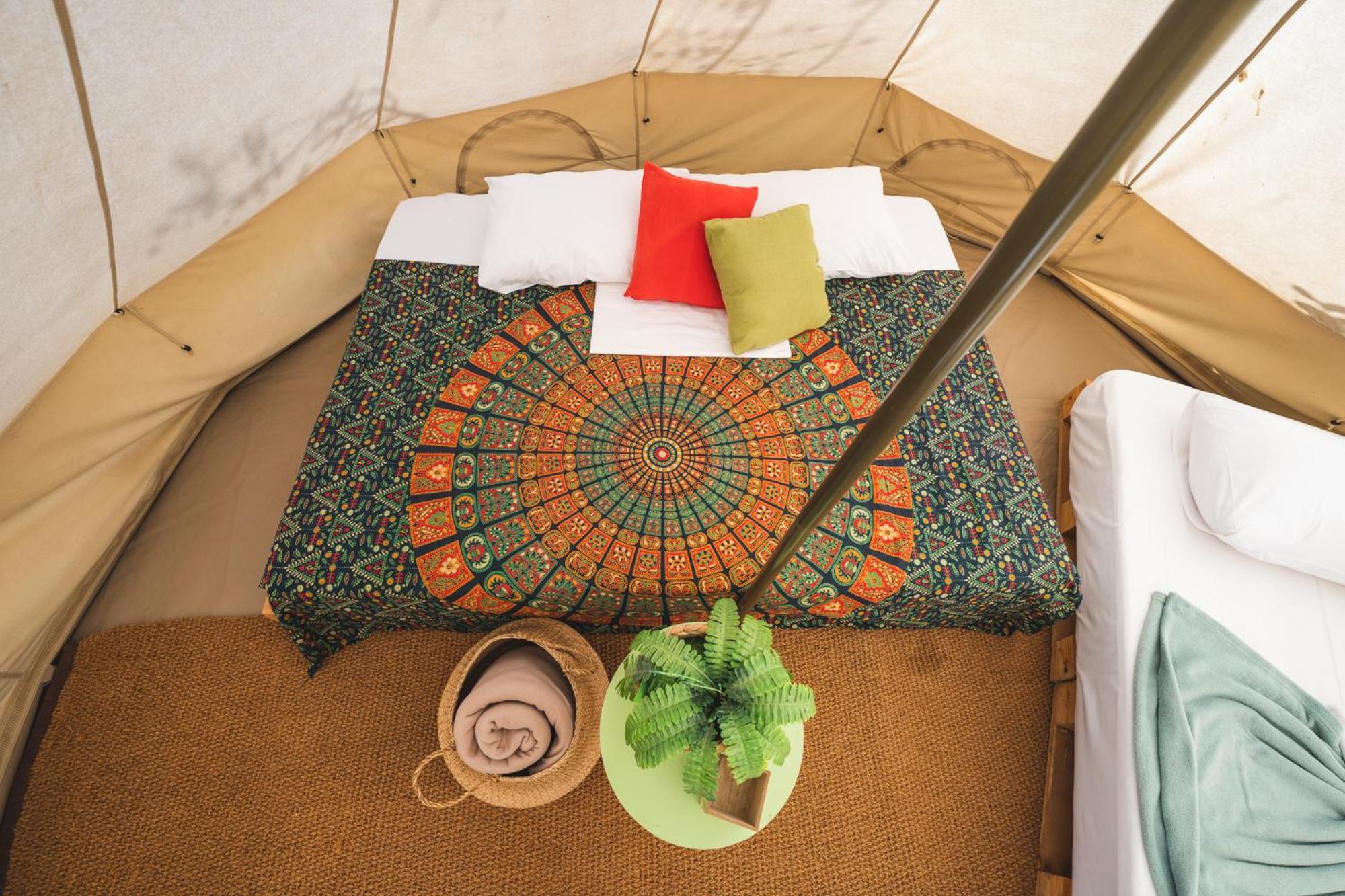 Nisi Glamping Hotel Paralía Rachon Phòng bức ảnh