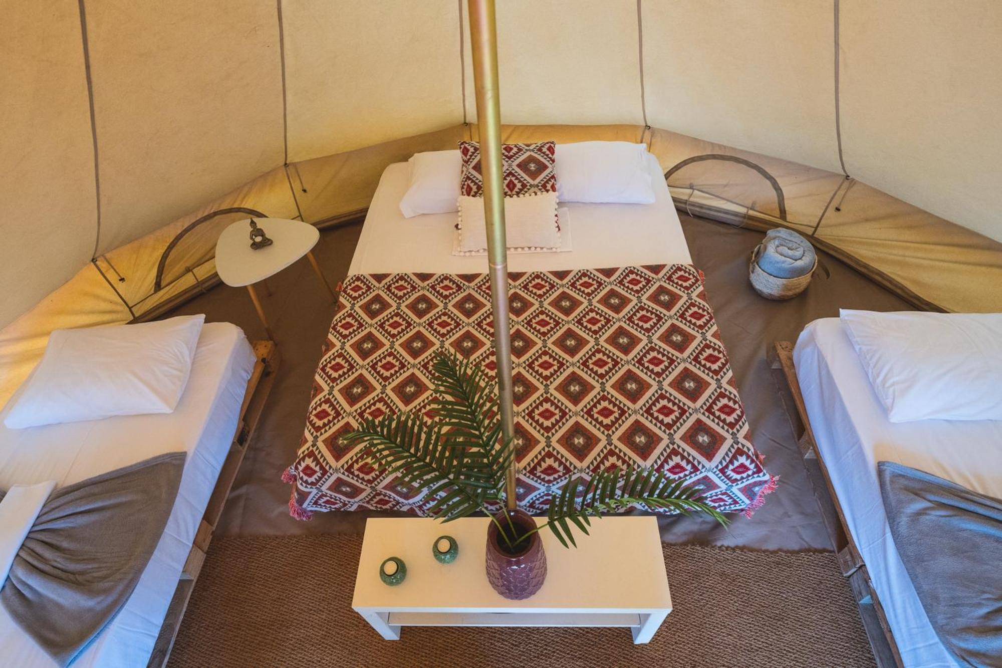 Nisi Glamping Hotel Paralía Rachon Phòng bức ảnh