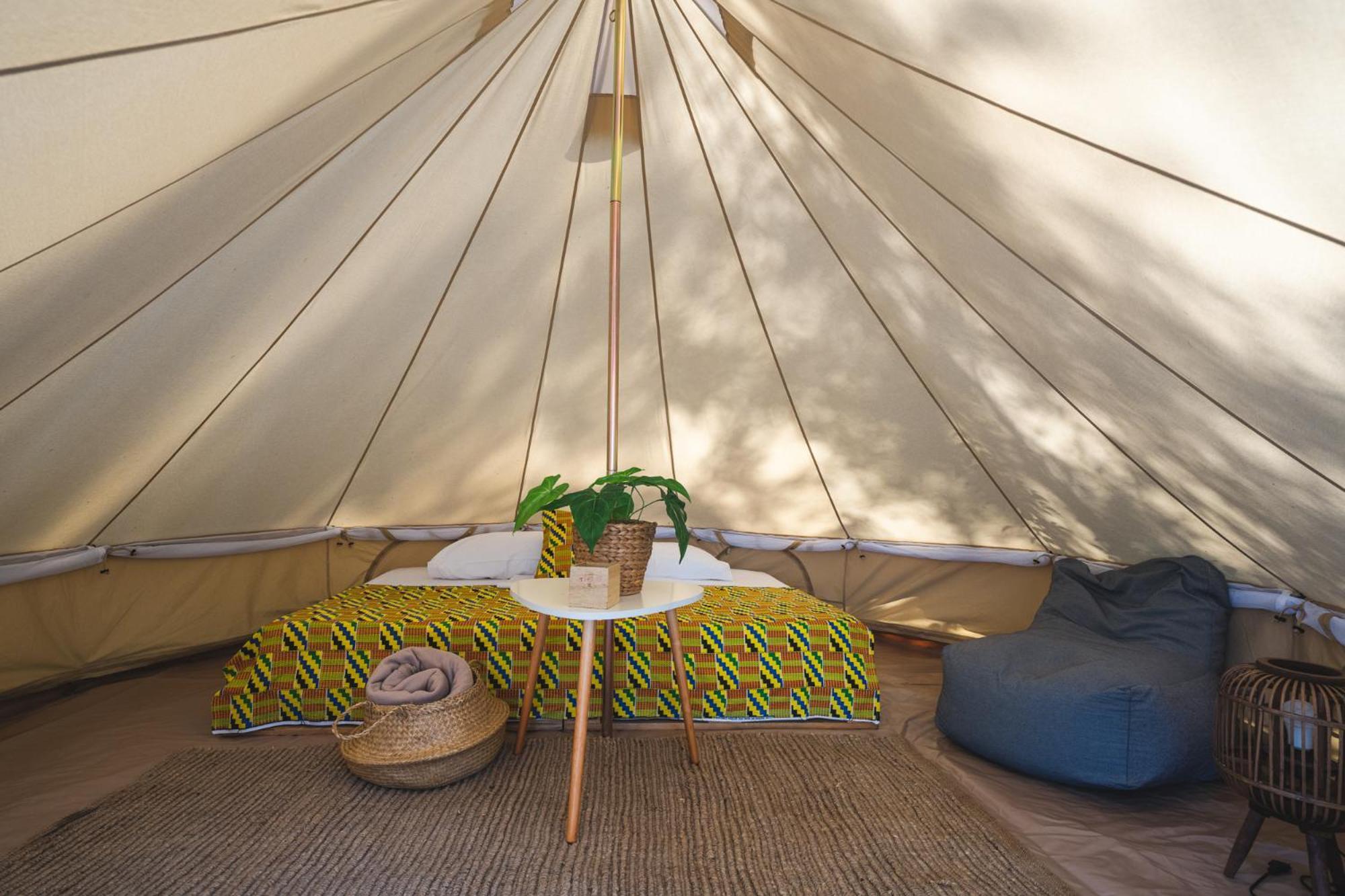 Nisi Glamping Hotel Paralía Rachon Phòng bức ảnh