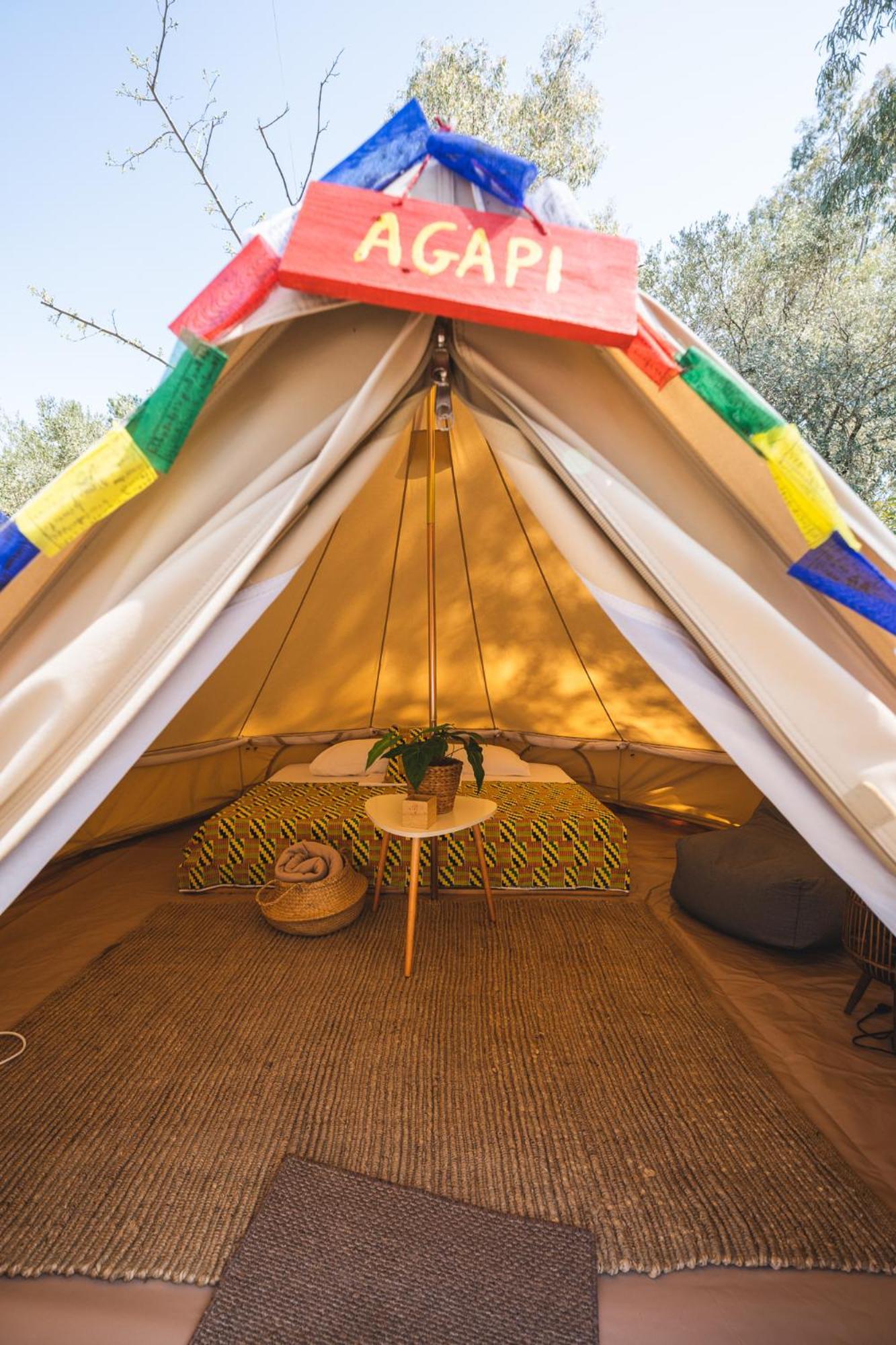 Nisi Glamping Hotel Paralía Rachon Phòng bức ảnh